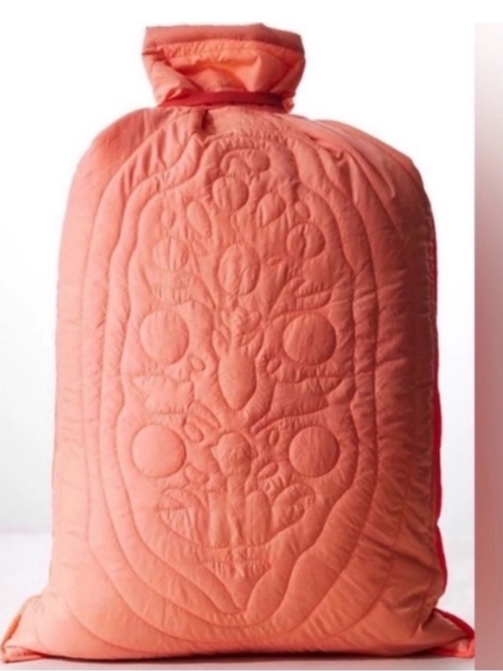 NWOT Free People One Movement
Quilted Bright coral gift sack bag tote
